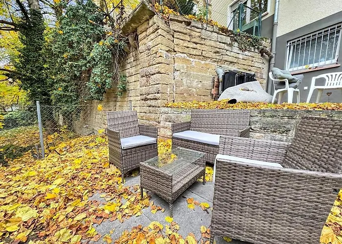 Zentrales In Stuttgart, 3 Fuer 10 Gaeste Apartment